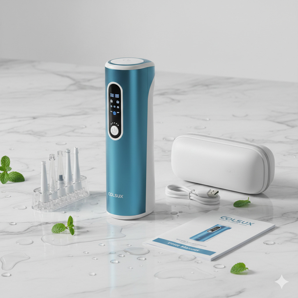 COLSUX Water Dental Flosser Pro
https://amzn.to/49HaQnp