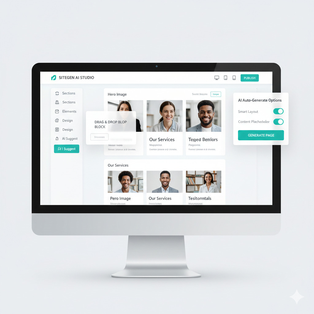 AI website builder tools