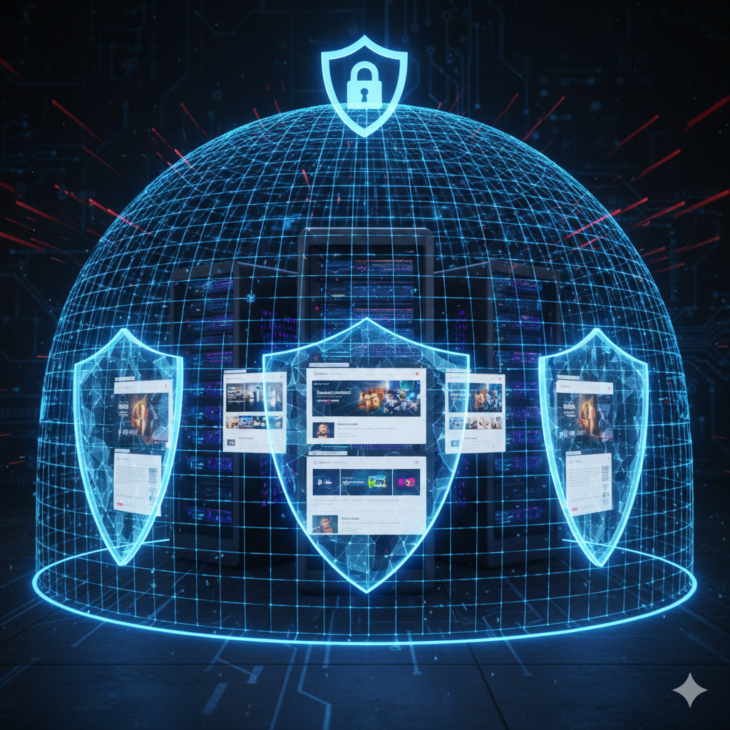 Secure website isolation hosting for agencies and business websites
