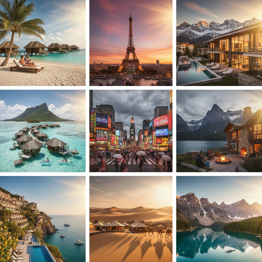 Ultimate Dream Vacation Destinations