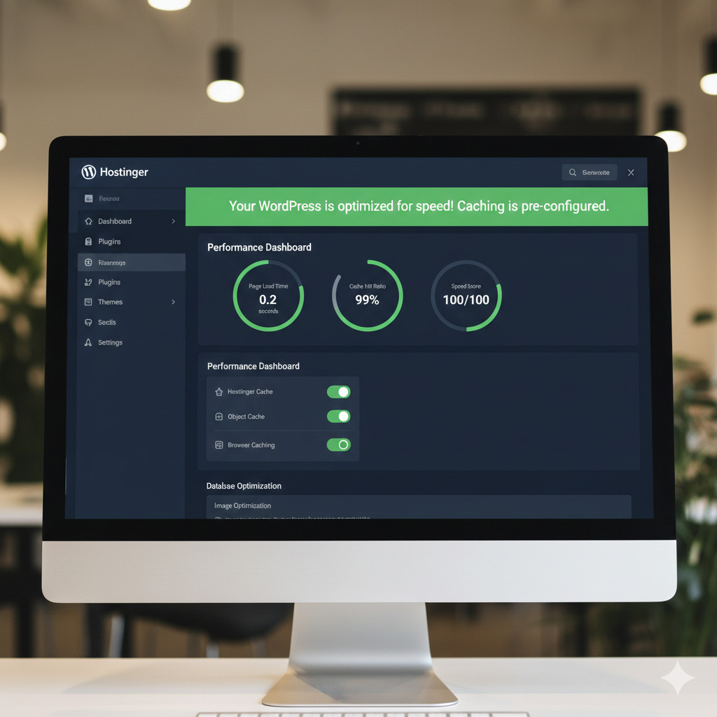 WordPress Optimized Hosting on Hostinger Cloud Enterprise - Pre-Configured for Maximum Speed