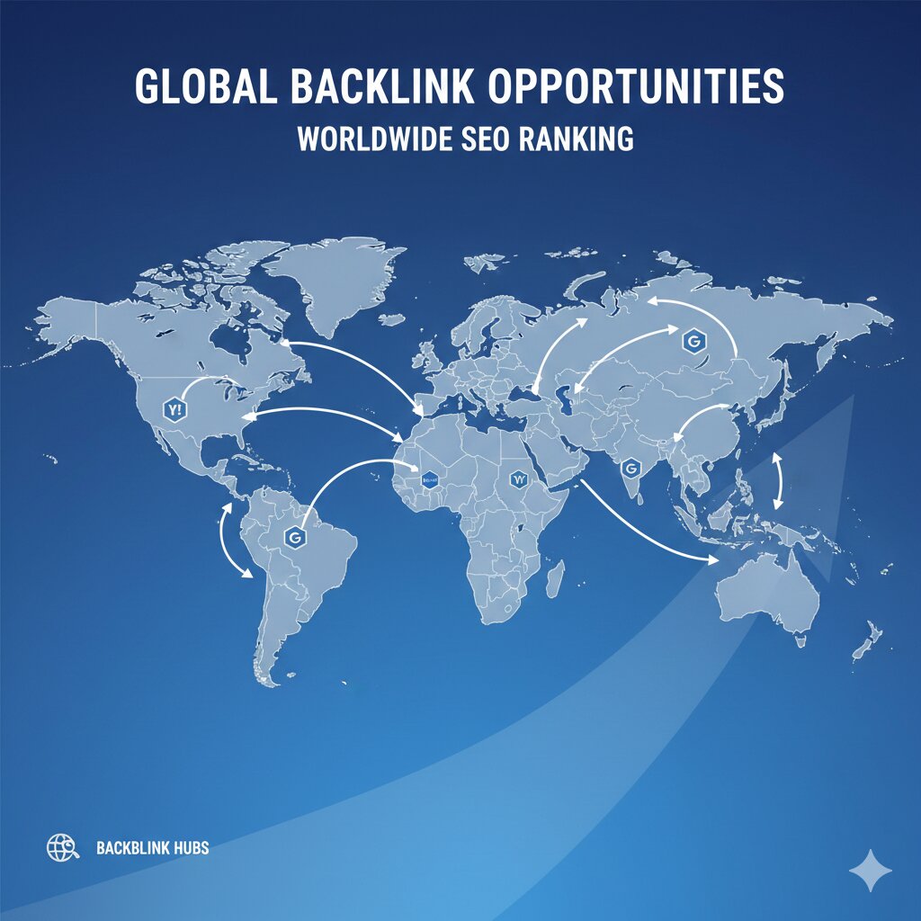 Global backlink opportunities for worldwide SEO ranking