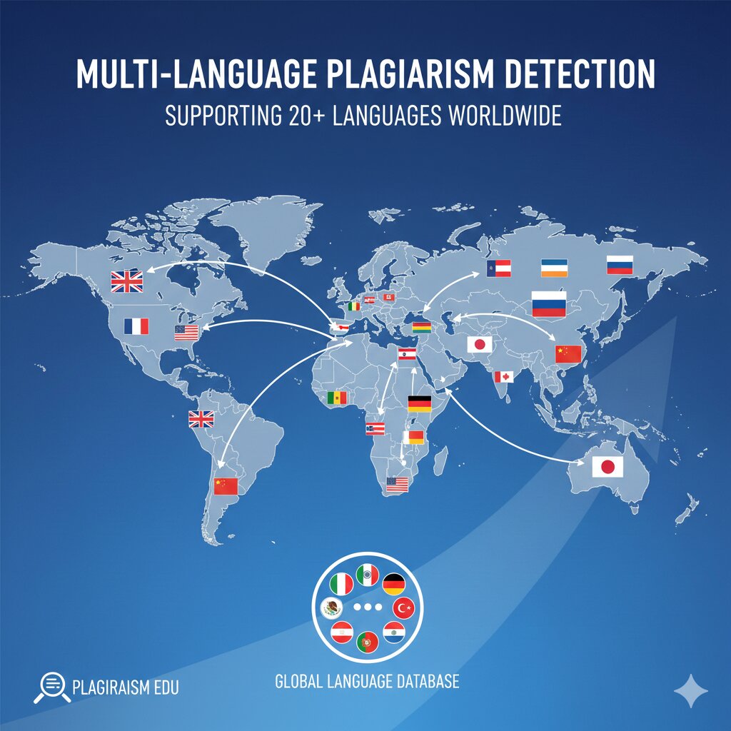  Multi-language plagiarism detection